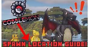 WHERE to find EVERY POKEMON! - The Cobblemon Spawn Location Guide!