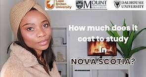 Universities in Nova Scotia and their tuition fees | International Students Fees in Canada