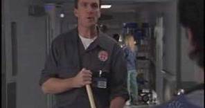 The Janitor (Neil Flynn) as Policeman in "The Fugitive"