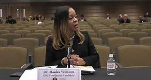 Grambling State University Presidential Search Committee Meeting - Dr. Monica Williams