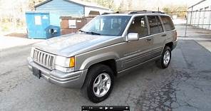 1998 Jeep Grand Cherokee 5.9 Limited Start Up, Exhaust, In Depth Tour, and Test Drive