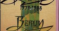 Berlin - Best Of Berlin: 1979-1988