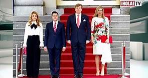 Los Reyes de Holanda reciben al presidente y a la primera dama de México | La Hora ¡HOLA!