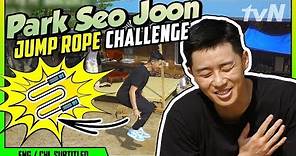 ★PARK SEO JOON★ Jump Rope Challenge (ENG/CHI SUB) | 3 Meals A Day - Mountain Village [#tvNDigital]