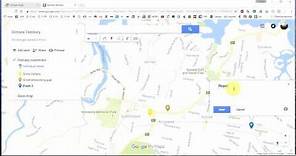 How to make a territory map in Google Maps