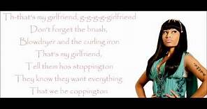 Nicki Minaj - Girlfriend Lyrics Video