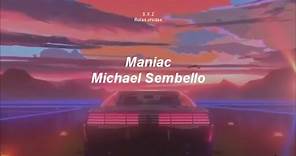 Maniac-Michael Sembello (Letra en Español y Inglés)