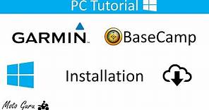 How to download and install Garmin Basecamp
