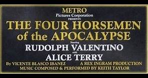The Four Horsemen of the Apocalypse | 1921 | starring Rudolph Valentino | directed by Rex Ingram