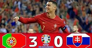 Portugal vs Slovakia 3-0 • EURO 2024 Qualifiers Highlights & All Goals • Portugal Tadi Malam