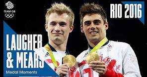 Jack Laugher & Chris Mears Claim Diving Gold | Rio 2016 Medal Moments