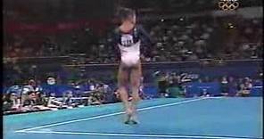 Tasha Schwikert - 2000 Olympics Team Finals - Floor Exercise