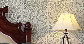 Damask Stencil Anna - Large Stencils for Painting Walls – Try Stencils instead of Wallpaper – Modern Stencils for Wall Painting – Stencil Designs for DIY Home Décor - Stencils by Cutting Edge Stencils