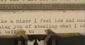 Josh Ritter - New Lover - official lyrics video