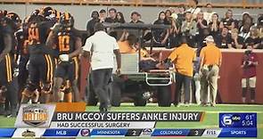 Bru McCoy suffers ankle injury