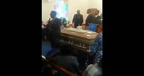 Bobby Clark sr. Singing at Alonzo Ford Funeral