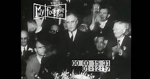 1936 DNC President Roosevelt Makes Acceptance Speech