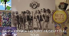 [4K] Santa Monica History Museum Full Tour - DT, Los Angeles, CA