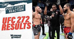 UFC 272: Colby Covington vs. Jorge Masvidal Results | UFC 272 Post-Fight Show | Morning Kombat