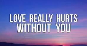 Billy Ocean - Love Really Hurts Without You (Lyrics Video)