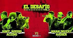 ACZINO/KODIGO/SONY vs INVERT/ KHAN/KAISER - EL DESAFIO v3 -