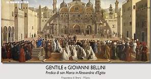 GENTILE e GIOVANNI BELLINI, Predica di san Marco in Alessandria d’Egitto, Pinacoteca di Brera
