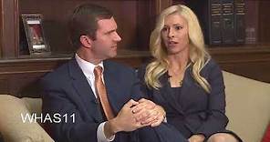 Andy Beshear joined by wife Britainy for year-end interview