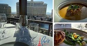 Eiffel Tower Vegas Restaurant Review, Fountain View - Paris Las Vegas, Nevada USA