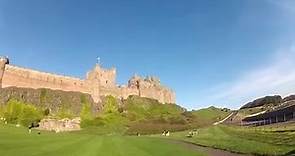 El imponente castillo de Bamburgh, Inglaterra