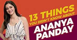 13 Things You Didn't Know About Ananya Panday | MissMalini
