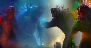 Legendary Godzilla Running Through The Years