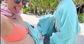 See Pregnant Kaley Cuoco Showcase Baby Bump on Tropical Vacation With Tom Pelphrey