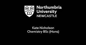 Kate Nicholson - Chemistry BSc (Hons) Staff Profile - Northumbria University