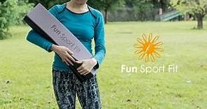 艾曼達-折疊瑜珈墊-6mm【Fun Sport fit】｜瑜珈輪｜瑜珈｜瑜伽輔具