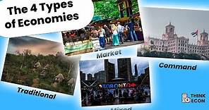 The 4 Types of Economies | Economics Concepts Explained | Think Econ