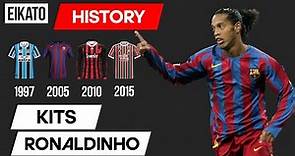 The Evolution of Ronaldinho Gaúcho Football Kits |All Ronaldinho Career Jerseys wore in History 2022