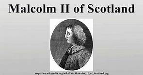 Malcolm II of Scotland