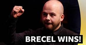World Snooker Championship 2023: The moment Belgium's Luca Brecel clinches first world title