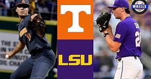 #10 Tennessee vs #1 LSU (Dollander vs Skenes, Great Game!) | 2023 College Baseball Highlights