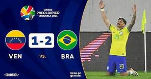 VENEZUELA vs. BRASIL [1-2] | RESUMEN | CONMEBOL PREOLÍMPICO | FASE FINAL