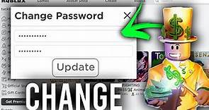 How To Change Password In Roblox | Change Roblox Password
