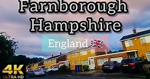 Farnborough Hampshire England Tour 🇬🇧 - [4K UHD]