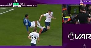 Mason Holgate red card vs Tottenham | Everton vs Tottenham | 0-0 |