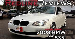 2008 BMW 535i Review, Walkaround, Exhaust, Test Drive