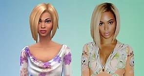 BEYONCE KNOWLES * Best Celebrity Sims of the Sims 4 community