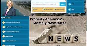 PBC Property Appraiser's Office - PAPA Website - General Search & Property Detail Record