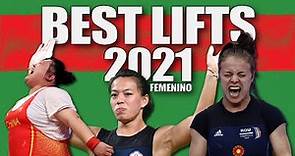 Mejores levantamientos del 2021 #halterofilia internacional femenino por categorías #weightlifting