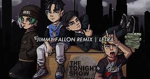 Lucho SSJ - Jimmy Fallon Remix (Ft. Duki, Khea & C.R.O) | LETRA