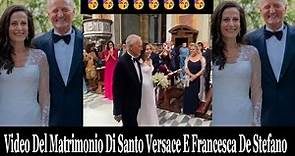 Video Del Matrimonio Di Santo Versace E Francesca De Stefano #versace