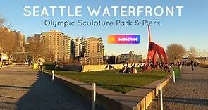 De paseo por Seattle: Waterfront, Olympic Sculpture Park and Piers.